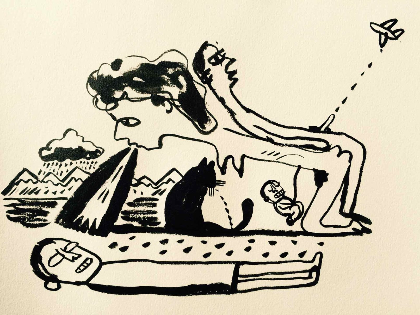 hany-tamba-dark-below-birth-war-drawing