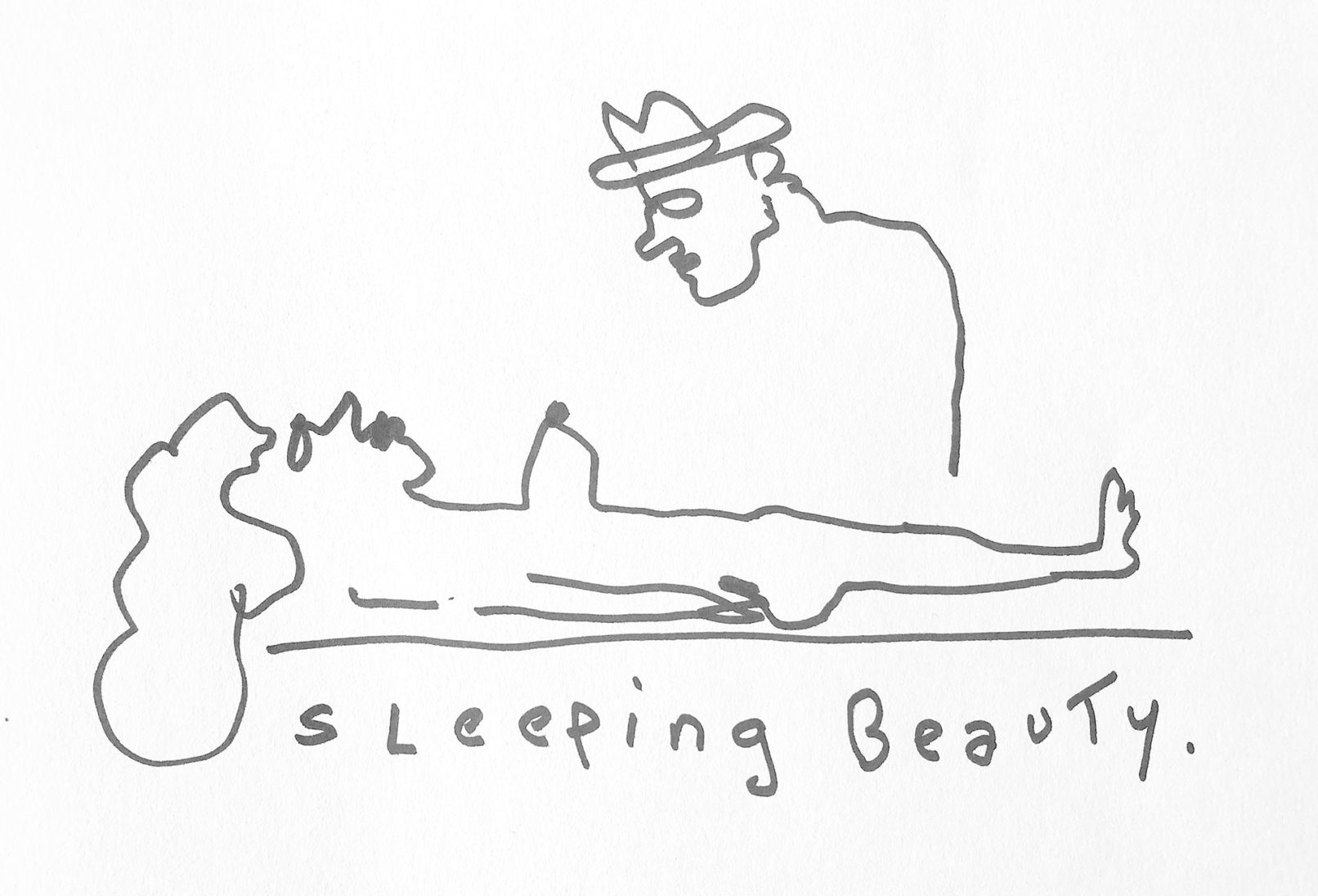 hany-tamba-bull-blind-doodles-sleeping-beauty-drawing